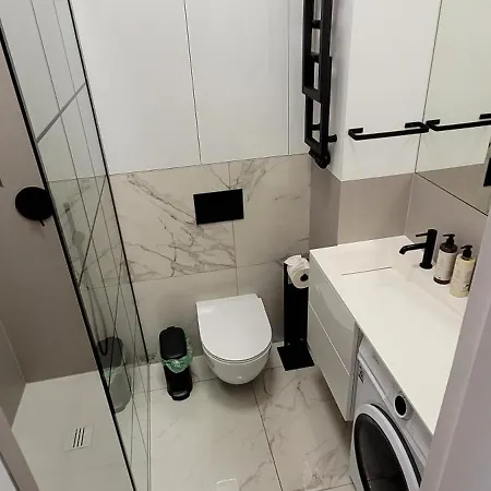 Hanza Tower 306, Basen, Sauna, Jacuzzi, Fitness 슈체친