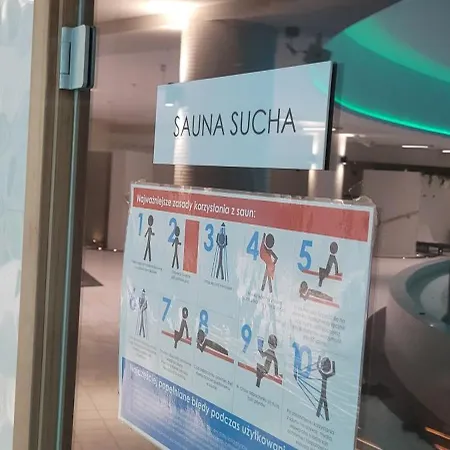 Apartment Hanza Tower 306, Basen, Sauna, Jacuzzi, Fitness