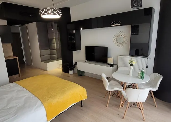 Hanza Tower 306, Basen, Sauna, Jacuzzi, Fitness Appartamento