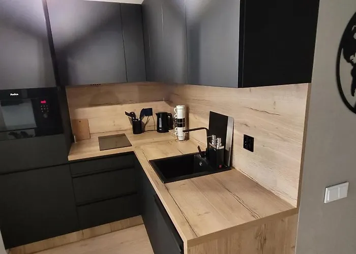 Hanza Tower 306, Basen, Sauna, Jacuzzi, Fitness Appartamento