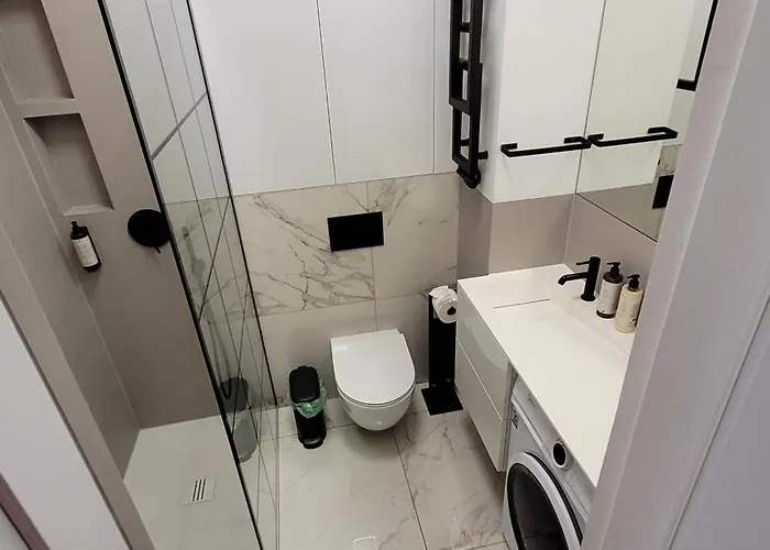 Hanza Tower 306, Basen, Sauna, Jacuzzi, Fitness Stettino