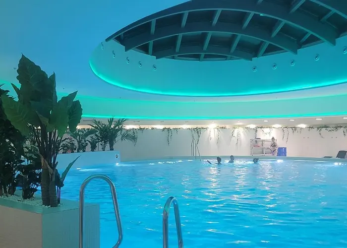 Hanza Tower 306, Basen, Sauna, Jacuzzi, Fitness Appartamento